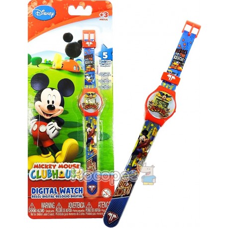 Годинник Mickey Mouse (5 функцій: міс, дат, год, хв, сек) MKRJ6
