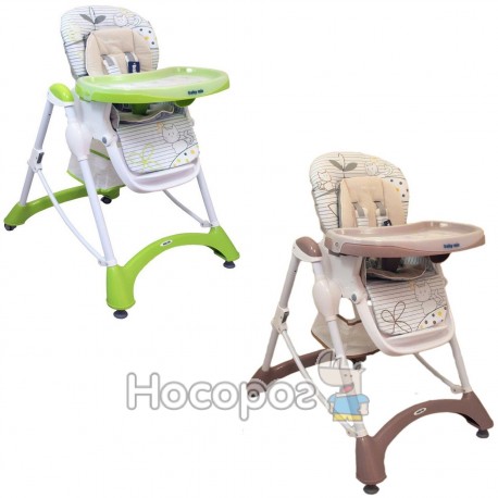 Крісло для годування YQ-198 GREEN/YQ-198 BEIGE