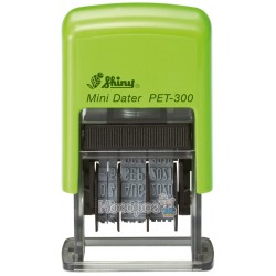 Міні-датер eco пластиковий, дата українська, 3мм. PET-300 Ukr