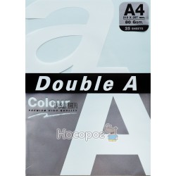 Бумага офисная цветная Double A А4 пастельно голубой Р25 арк.пастельно голубий Р25