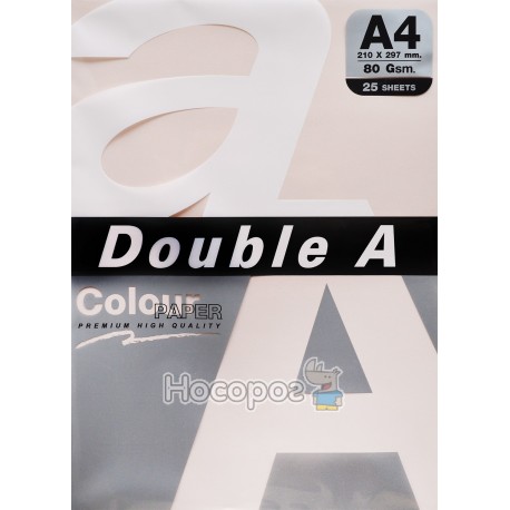 Бумага ксероксная цветная Double A А4 розовый Р25
