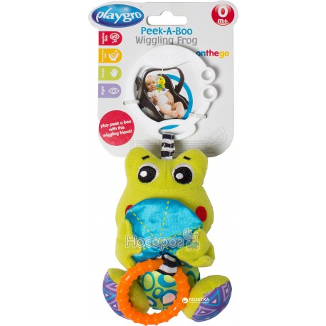 Дрожащая игрушка-подвеска Playgro "Лягушка" 0185473