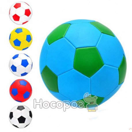 Мяч футбольный EV-3165 ПВХ, 6 цветов, размер (Метр) (50)