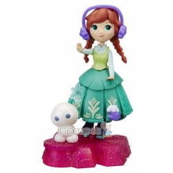Маленькая кукла Hasbro Холодное Сердце на платформе-снежинке