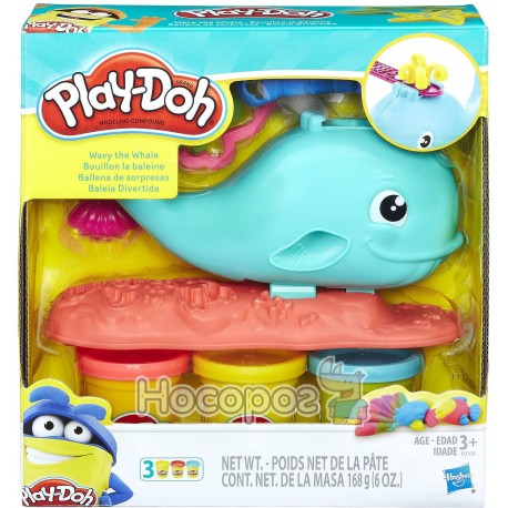Ігровий набір HASBRO серії Play-Doh "Кит" 6332581