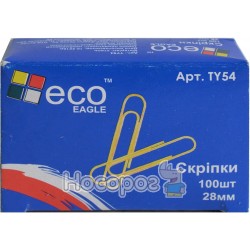 Скрепка Eco Eagle GOLD TY54