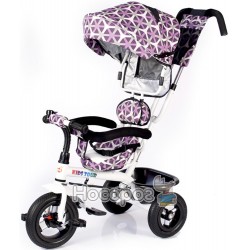 Велосипед трехколесный Babyhit Kids Tour - White Violet
