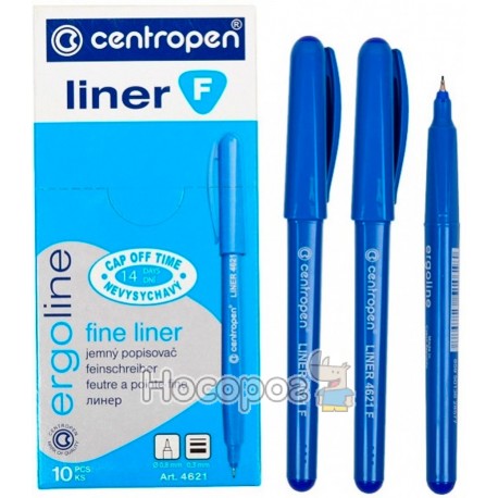 Линер Centropen 4621 синий
