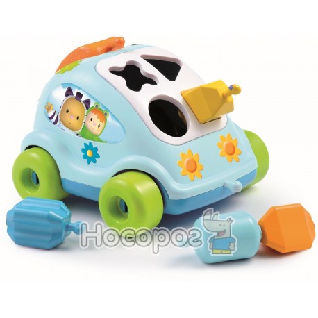 Іграшка для розвитку Cotoons "Машинка" Smoby з формами