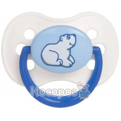 Пустышка латексная круглая Canpol babies 0-6 м-цев Animals