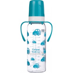 Пляшка 250 мл з ручкою (BPA FREE) Canpol babies
