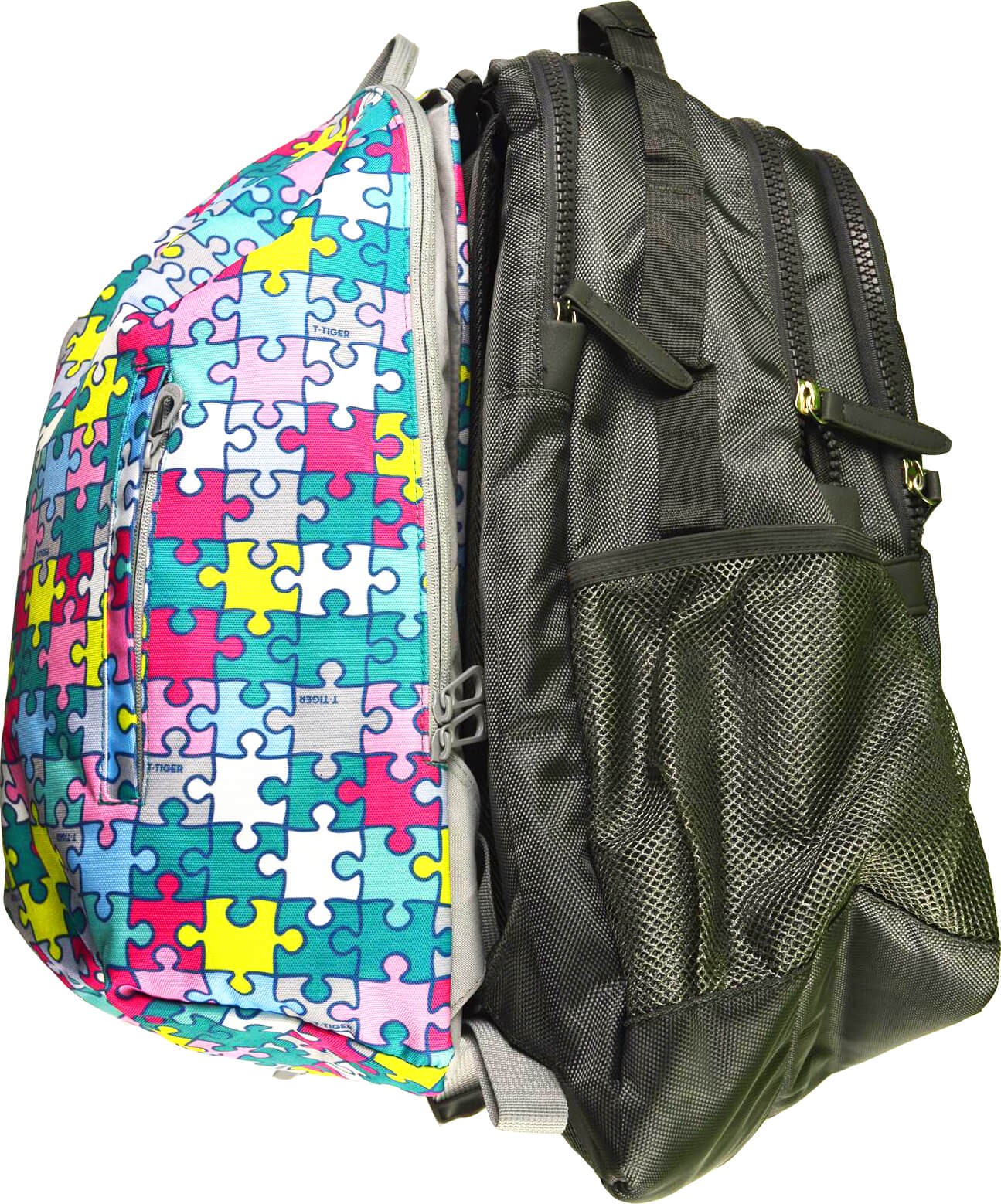 Блог: детский рюкзак с большим кольчеством карманов и малым