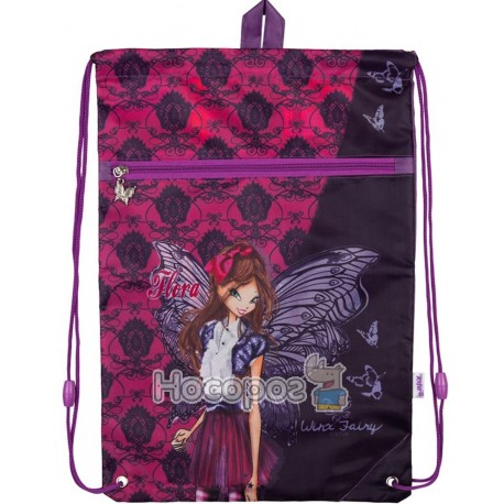 Сумка для обуви с карманом Kite Winx Fairy couture W18-601M