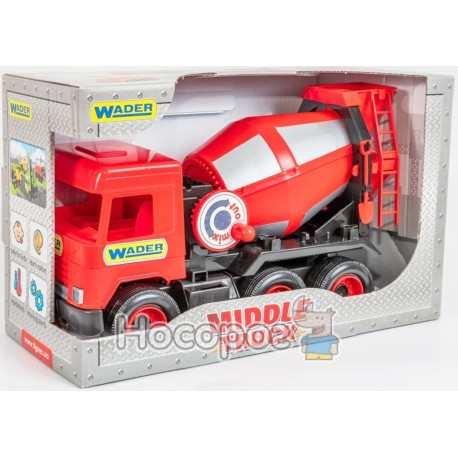 Авто Wader "Middle truck" бетоносмеситель в коробке 39489