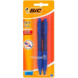 Ручка шариковая BIC Бьюз Грип синяя (блистер 2шт) 893224893224 синя