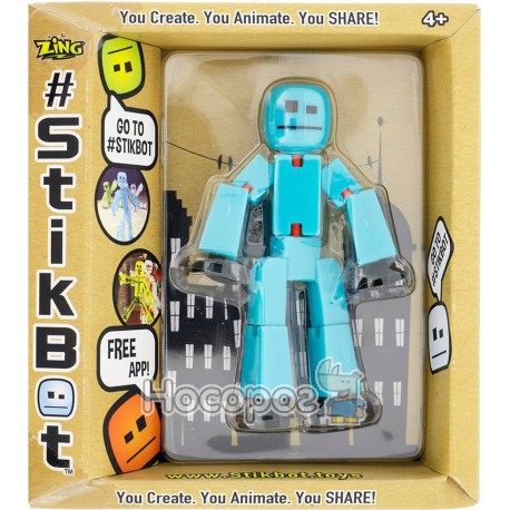 Фігурка для анімаційної творчості STIKBOT S2 (блакитний)