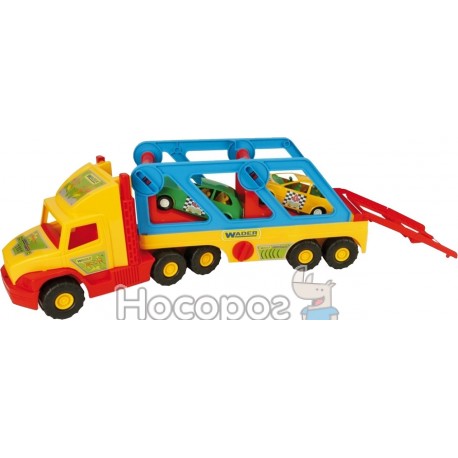 Игрушечный эвакуатор с авто-купе Wader "Super truck" 36640