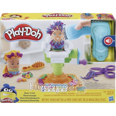 Игровой набор Hasbro Play-Doh "Сумасшедшая парикмахерская" E2930