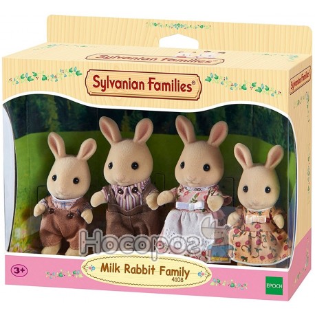 Ігровий набір Sylvanian Families "Сім'я Молочних Кролів" 4108