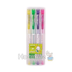 Набір гелевих ручок з блискітками 4 кольори M-1038