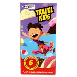 Пластилин Гамма Travel Kids 6 цветов