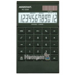 Калькулятор ASSISTANT АС-2326 чорний