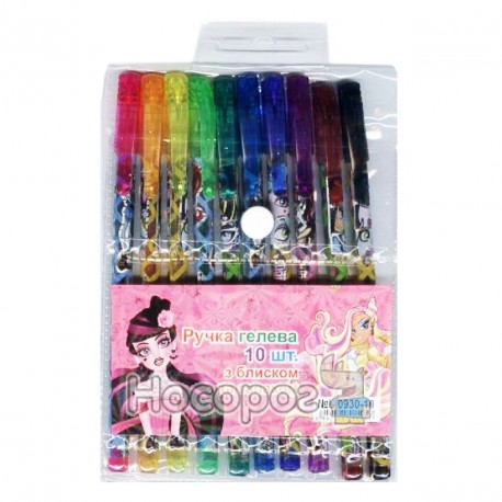 Ручки в наборі 930-10 кольорів гель ароматизовані 930/0312/0931/0901