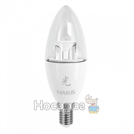 Лампа LED-422 С37 СL-C 6W 5000K 220V E14 AP