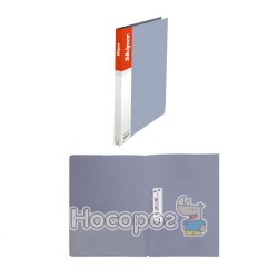 Папка з прижимом А5 Skiper SK-11 срібляста 411039