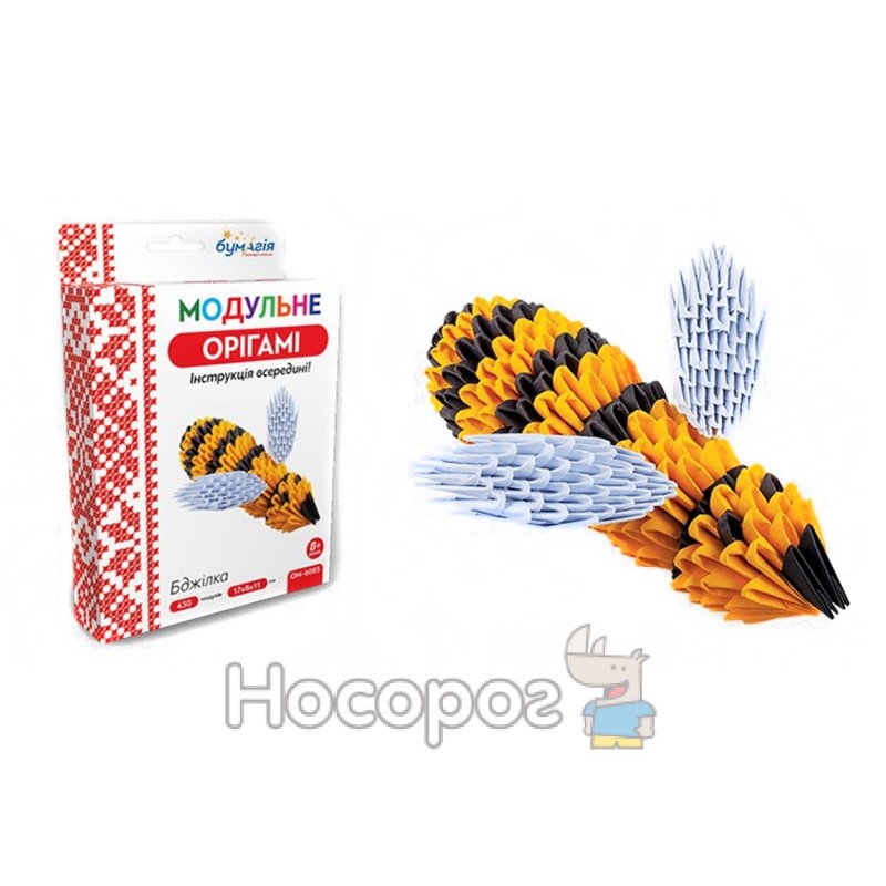 Фото Модульное оригами 430 модулей "Пчелка" ОМ-6085