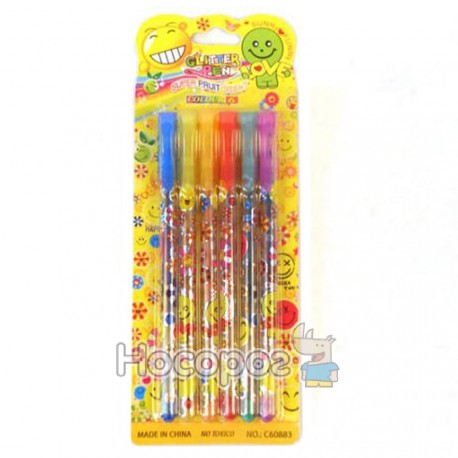 Ручки в наборі 6 кольорів 12386-6