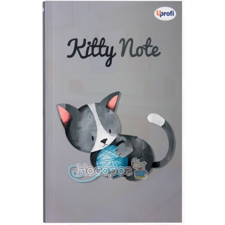 Блокнот для записів Profiplan "Kitty note" grey, А5