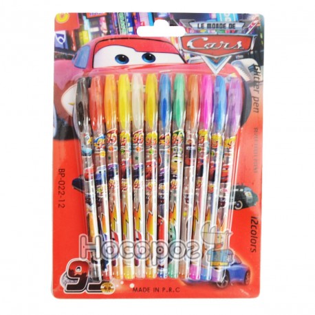 Ручки в наборі 12 кольорів, гель 023-12
