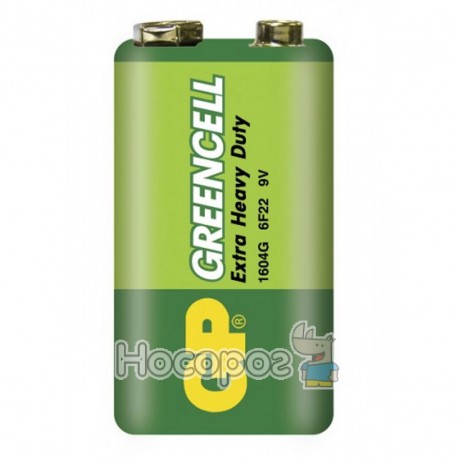 Батарейки GP Greencell 1604GLF-2S1 крона 4891199002205 (10/200)