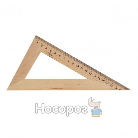 Трикутник Міцар деревяний 22 см (60*90*30) (50)