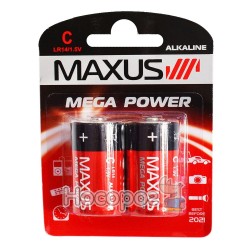 Батарейки MAXUS LR14/1.5V С-С2 середня