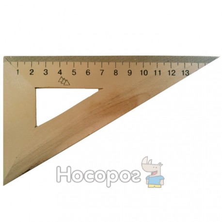 Трикутник дерев'яний Міцар 103020