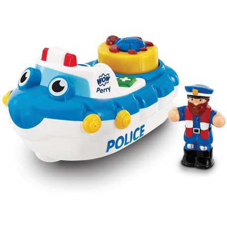 Полицейская лодка Перри WOW Toys 10347