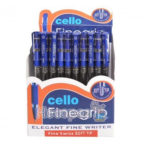 Ручка CELLO Finegrip кулькова синя