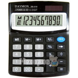 Калькулятор DAYMON DS-310 (2 питания)