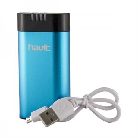 Портативное зарядное устройство HAVIT HV-PB830 4400 mAh, blue