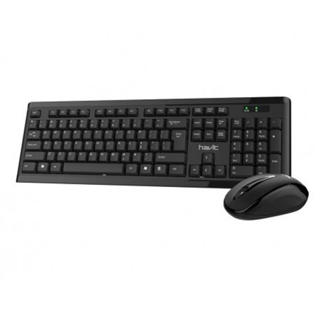 Клавіатура + миша HAVIT HV-KB653GCM wireless USB black (20шт / ящ)