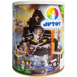 Конструктор JVToy "Дом-вулкан Гармадона", серия "Герои ниндзя" 16007