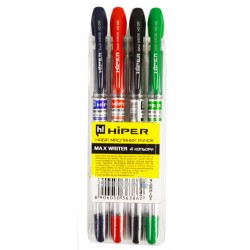 Ручки в наборе Hiper Fine Tip HO-111/4 цветов