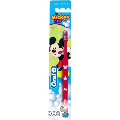 Зубная щетка для детей Oral-B Kids Mickey экстра мягкая (3014260286323)
