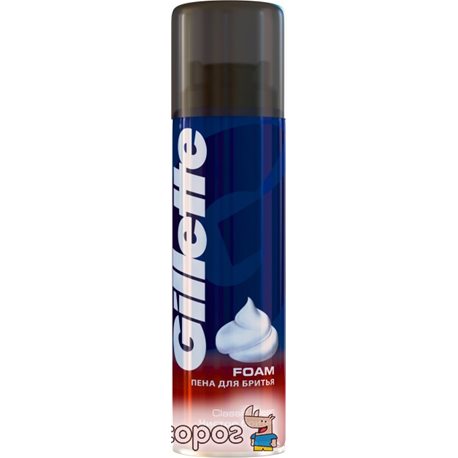 Пена для бритья Gillette Classic Clean 200 мл (3014260327682)
