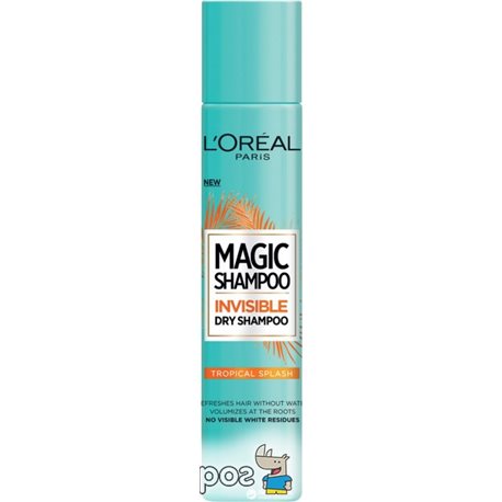 Сухий шампунь L'Oréal Paris Magic Shampoo Екзотика тропіків Для всіх типів волосся 200 мл (3600523606795)
