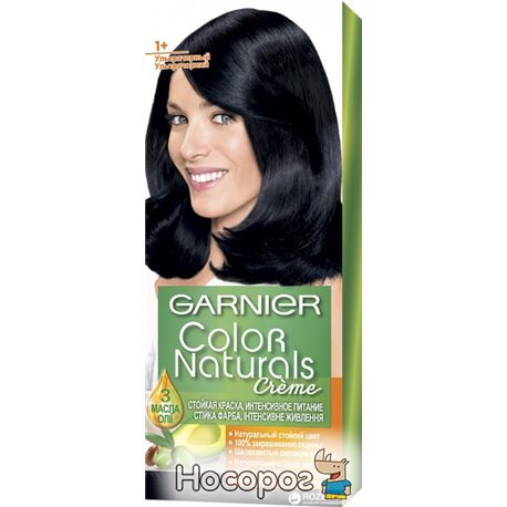 Краска для волос Garnier Color Naturals 1+ Ультрачерный 110 мл (3600541091641)