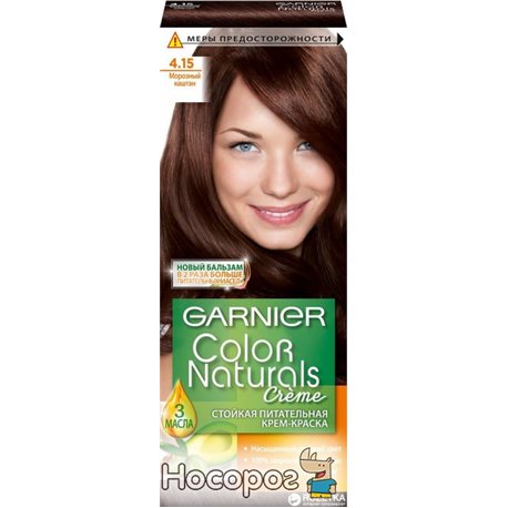 Фарба для волосся Garnier Color Naturals 4.15 Морозний каштан 110 мл (3600541091689)