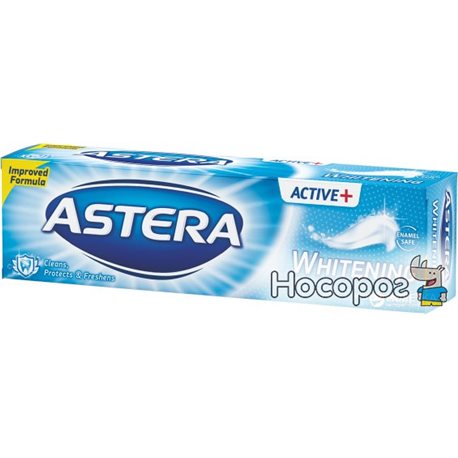 Зубна паста Astera Active + Whitening 100 мл (3800013511282)